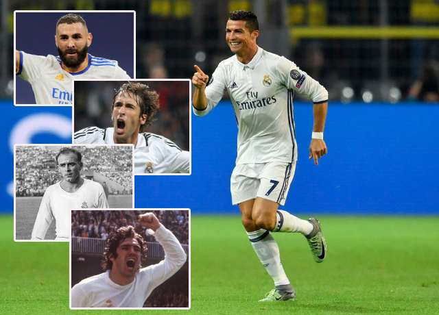 Top 10 Players With Most Goals Scored In Real Madrid History