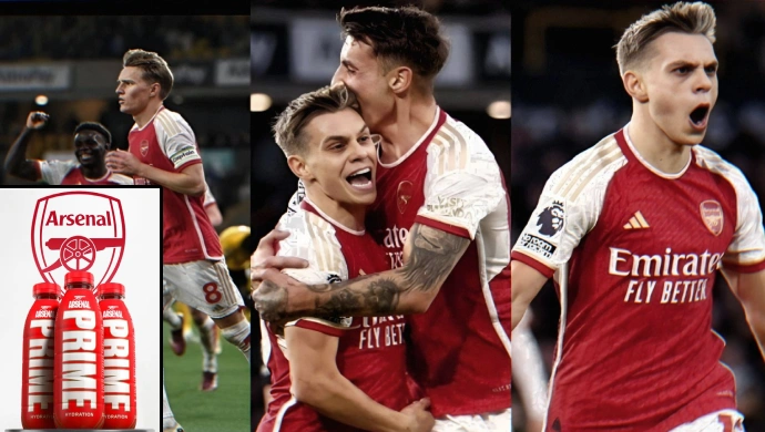 Fans are mocking Arsenal's new kit as it reminds them of a 'bottle'