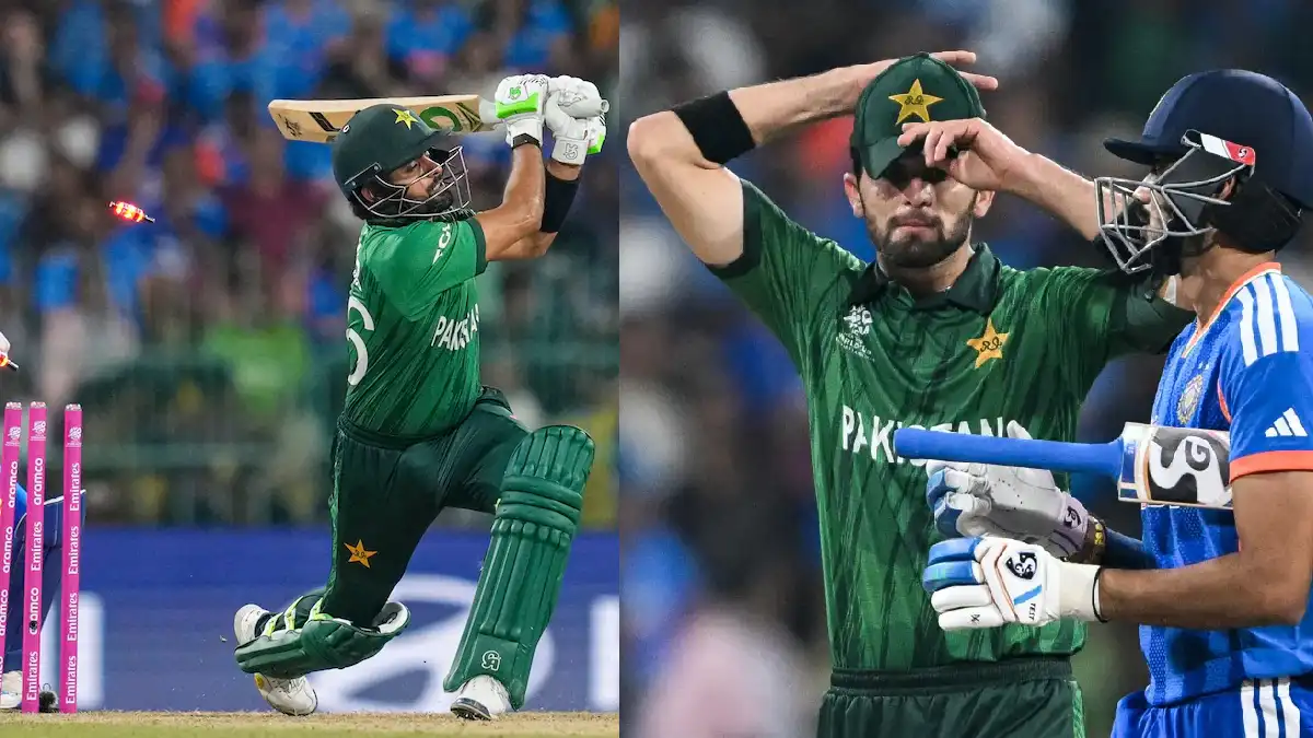 Babar Azam and Shaheen Shah Afridi