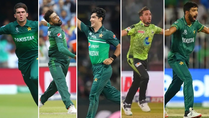 Fast bowlers of Pakistan team for T20 World Cup 2024