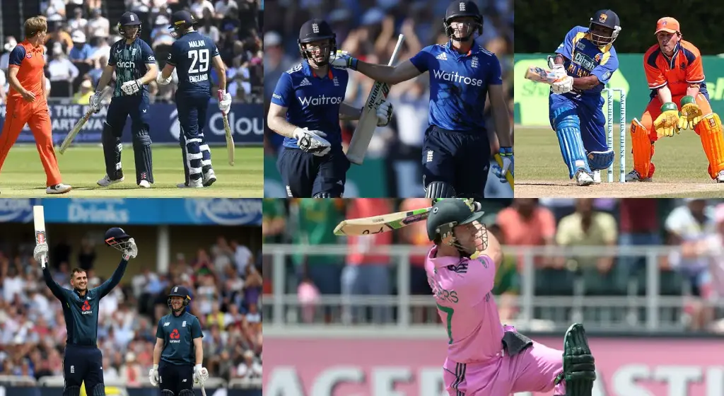 Highest innings totals in men's ODIs