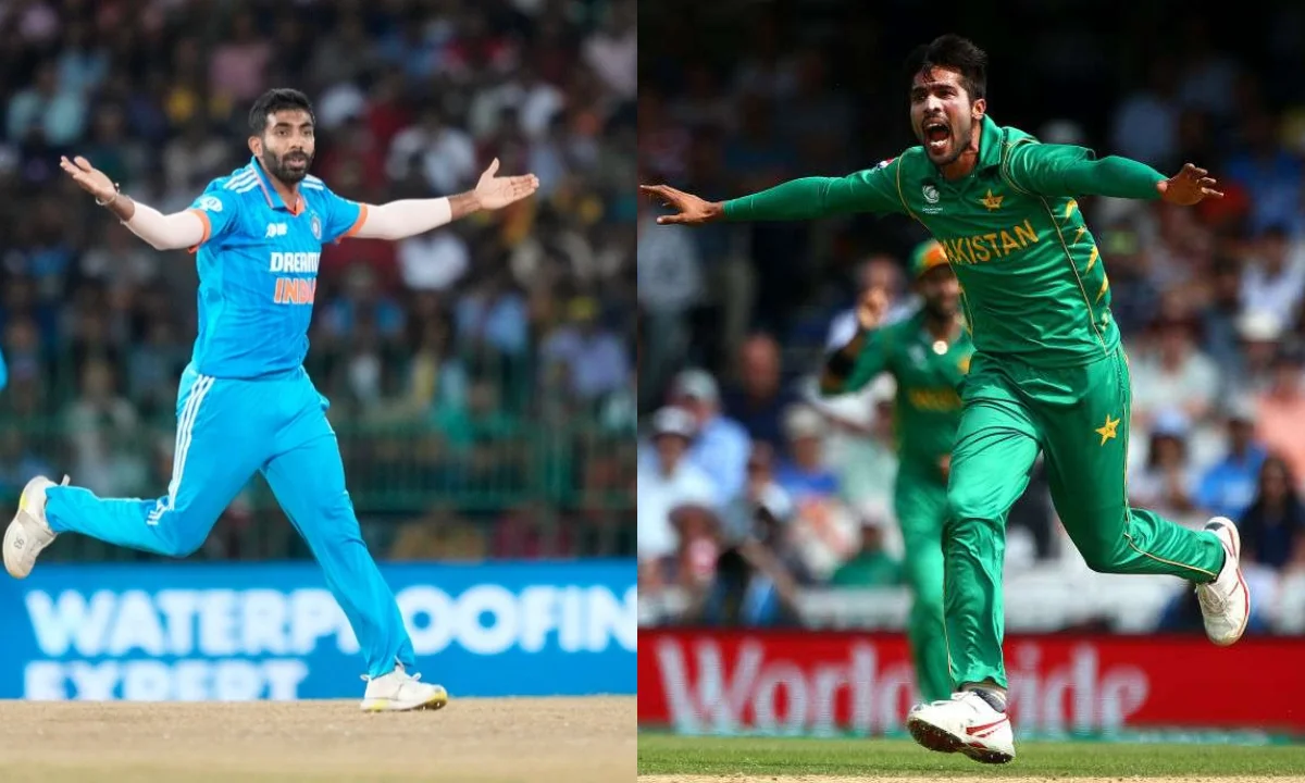 Jasprit Bumrah and Mohammad Amir