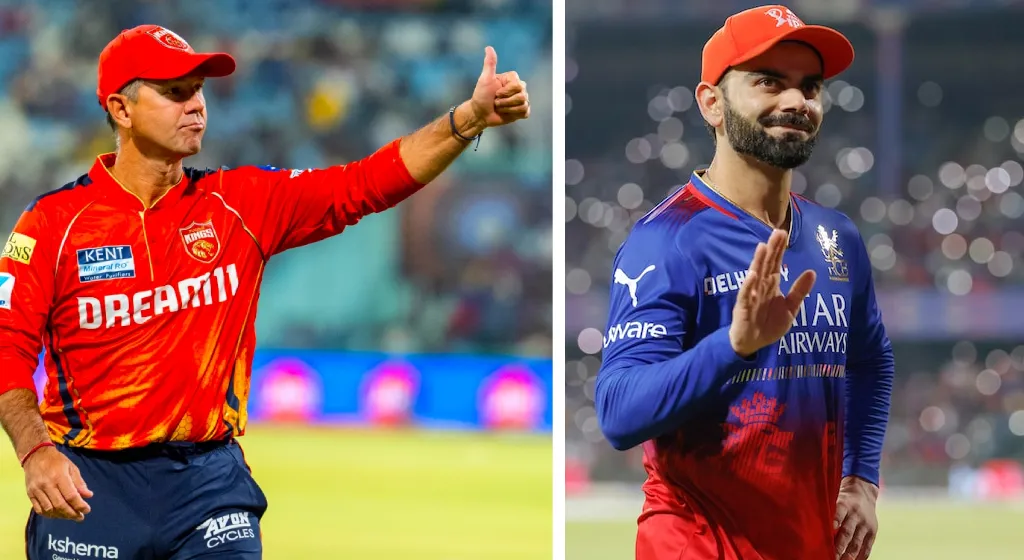 Ricky Ponting and Virat Kohli