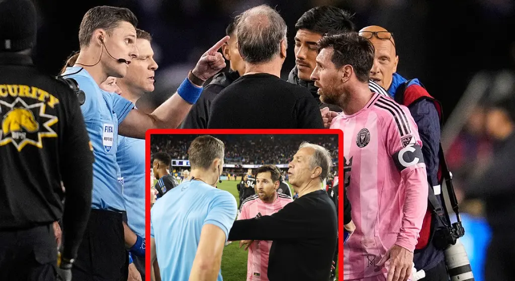 [Watch] Messi's Heated Argument with Ref After Inter Miami Draw