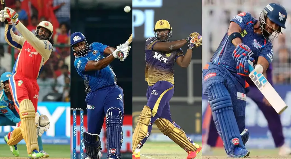Most Sixes in IPL for West Indies Batters