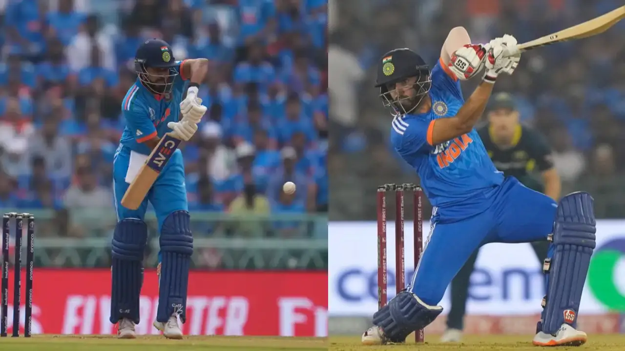 Shreyas Iyer and Jitesh Sharma